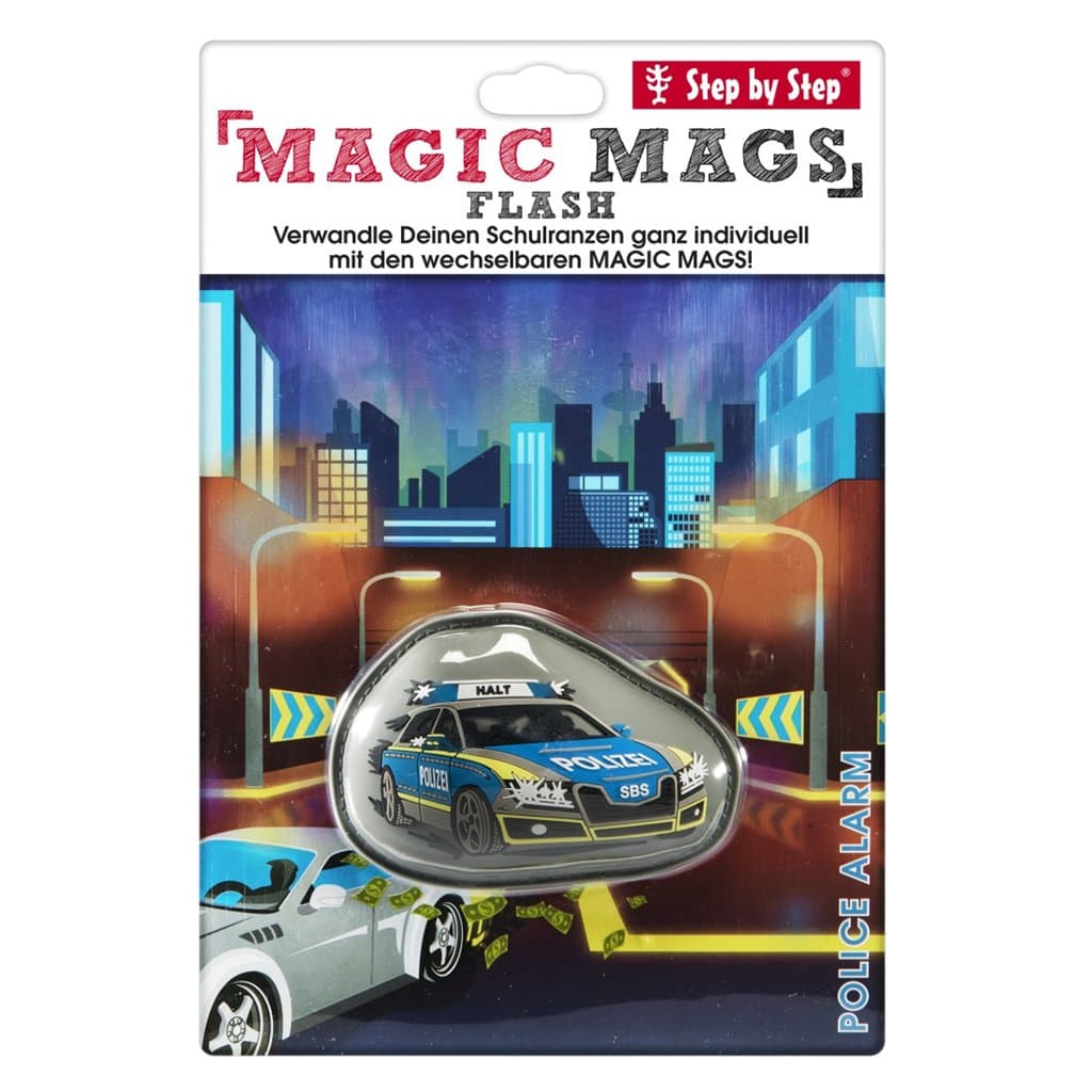 Blikající obrázek Magic Mags Flash Police Alarm Rick k Step by Step GRADE, SPACE, CLOUD, 2IN1 a KID - náhled 3
