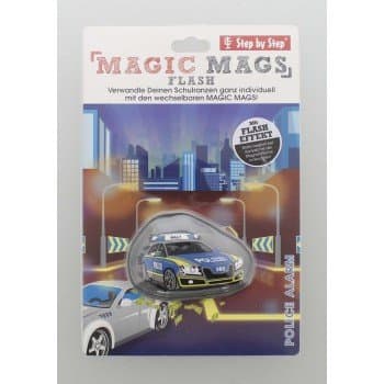 Blikající obrázek Magic Mags Flash Police Alarm Rick k Step by Step GRADE, SPACE, CLOUD, 2IN1 a KID - náhled 5
