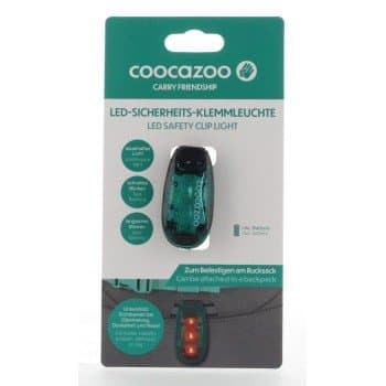 coocazoo LED blikačka na batoh, Fresh Mint - náhled 4
