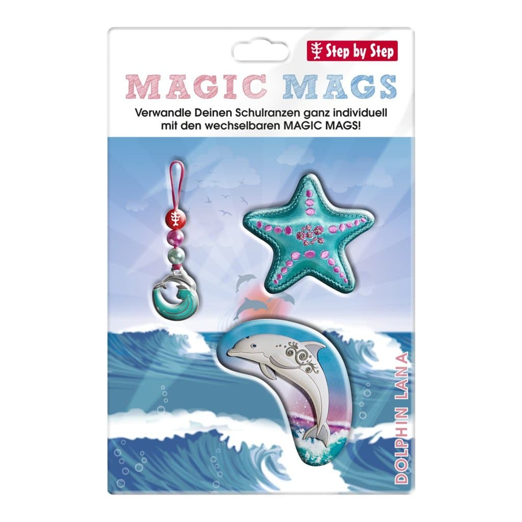 Doplňková sada obrázků MAGIC MAGS Dolphin Lana k aktovkám GRADE, SPACE, CLOUD, 2IN1 a KID - náhled 5