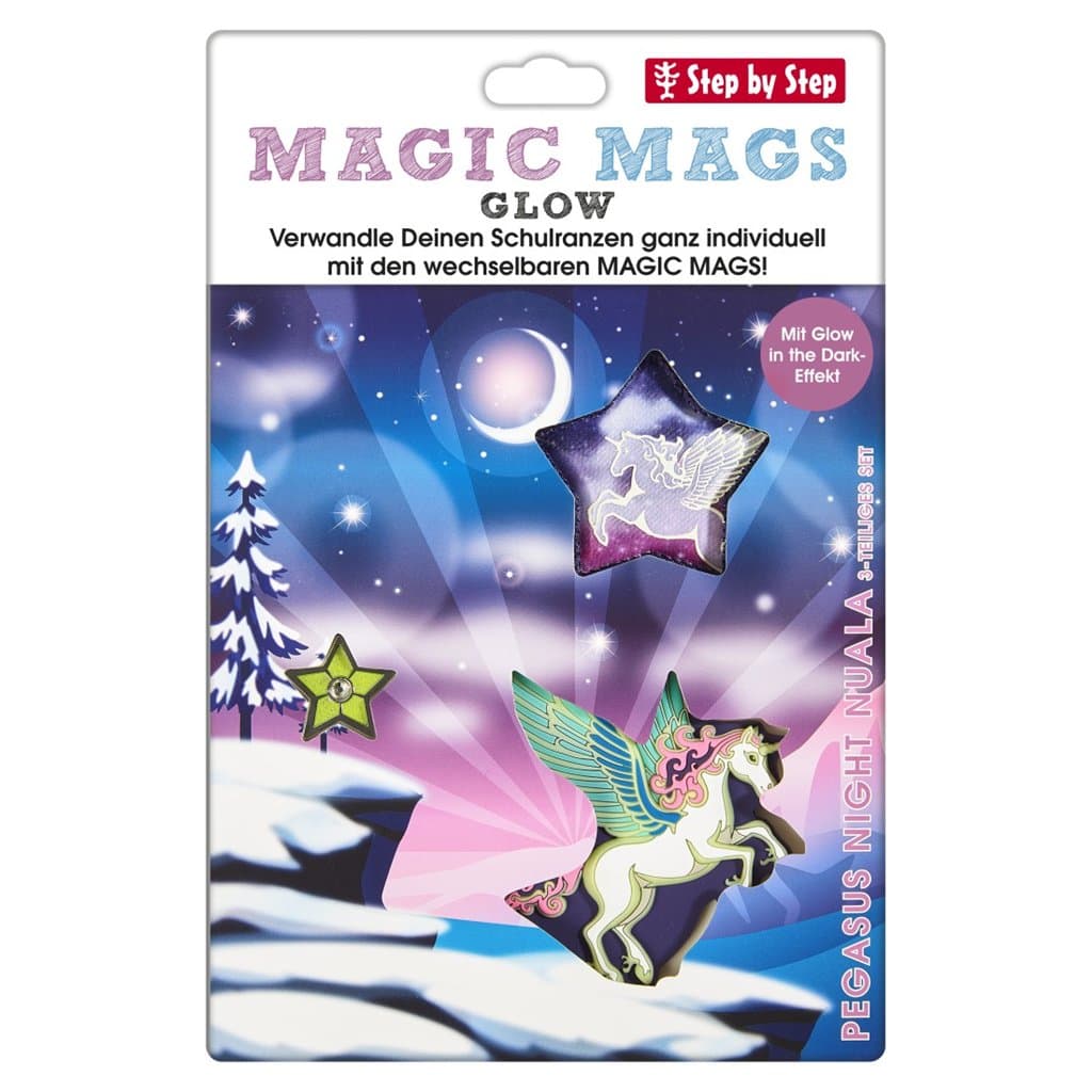 Doplňková sada obrázků MAGIC MAGS Pegasus Night Nuala k aktovkám GRADE, SPACE, CLOUD, 2v1 a KI - náhled 3