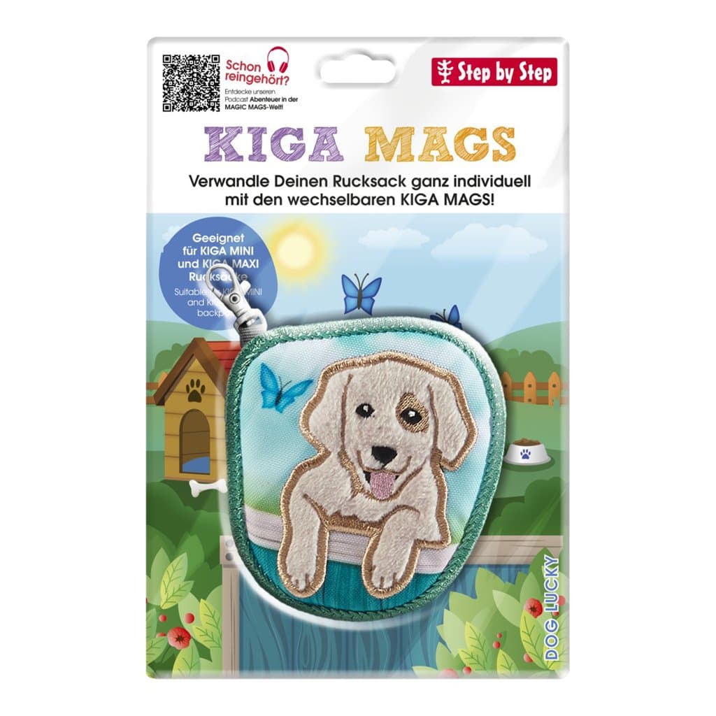 Vyměnitelný obrázek KIGA MAGS Dog Lucky k batůžkům KIGA - náhled 5