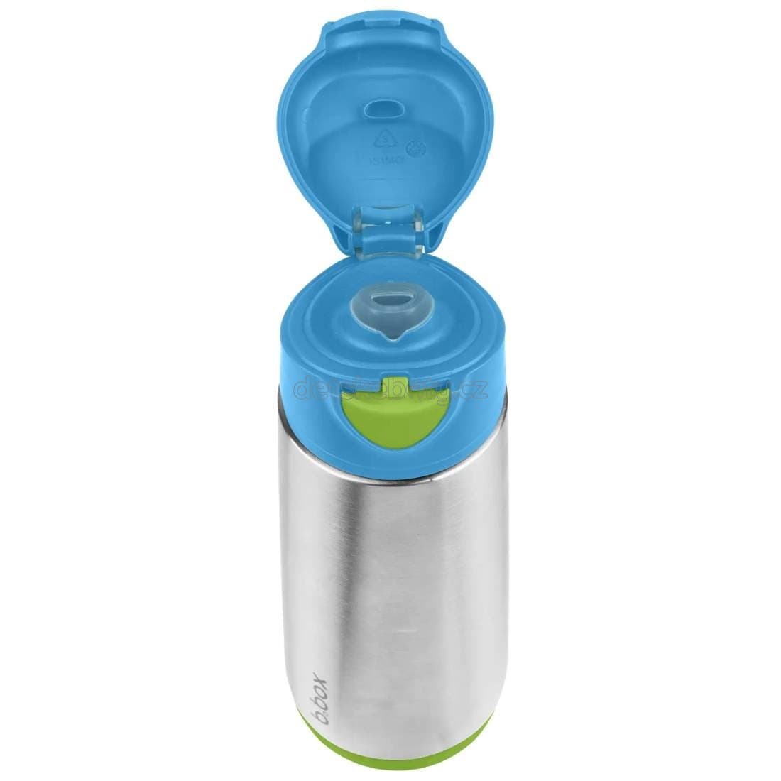 b.box 500933 Termoska na pití sport 500 ml - modrá/zelená - náhled 3