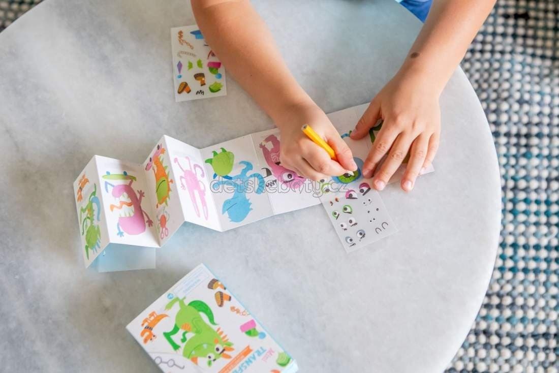 Kreativní sada Tiger Tribe Mini Transfer Magic - Monster Parade - náhled 4