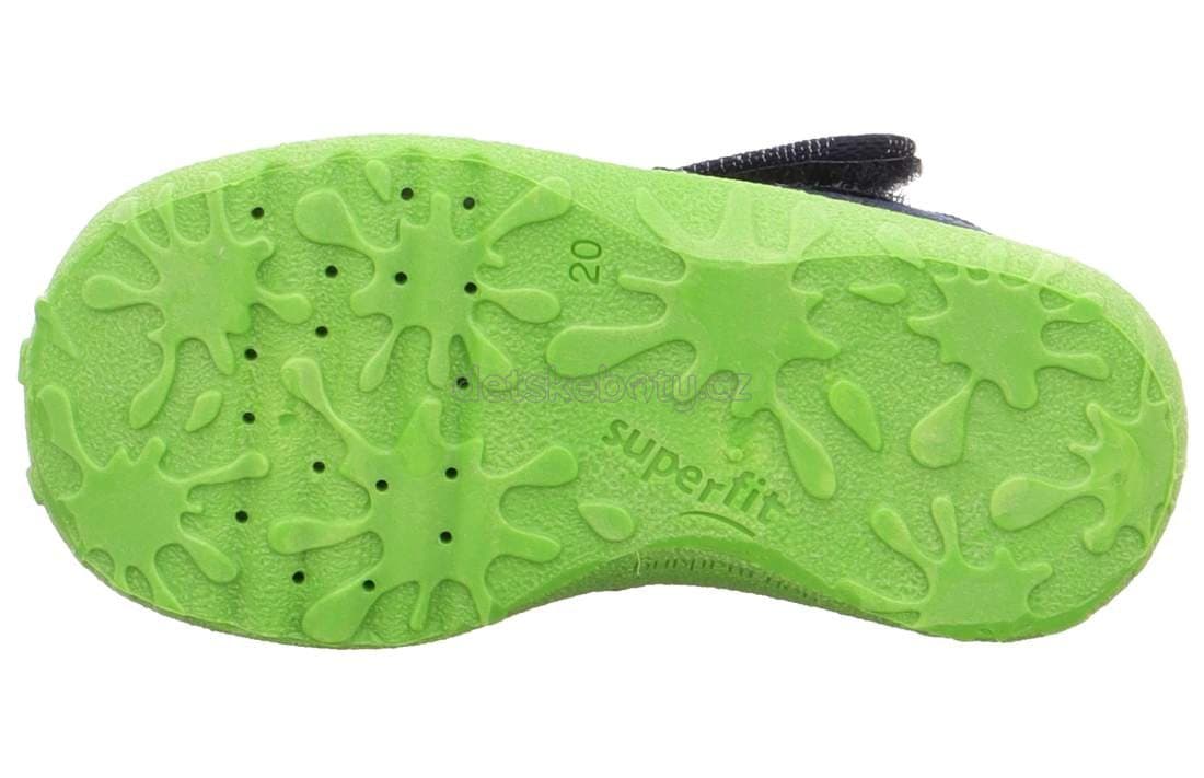 Domácí obuv Superfit 1-009256-8070 Velikost: 21 - náhled 4