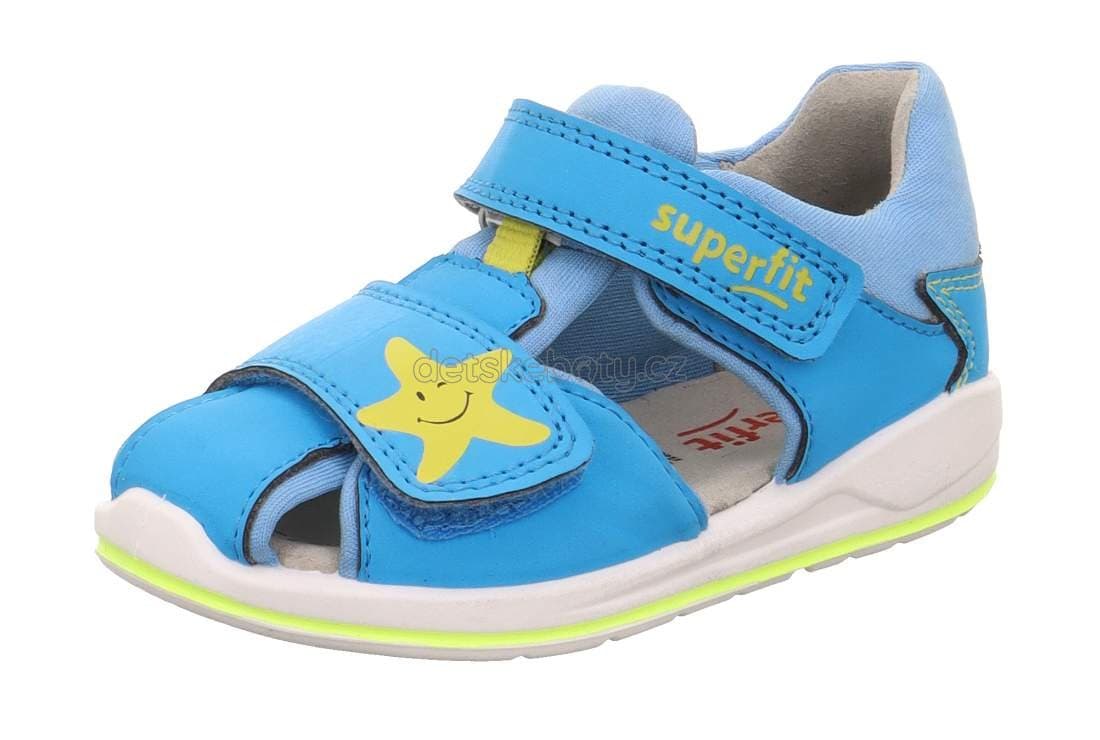 Dětské sandály Superfit 1-000870-8400 Velikost: 21 - náhled 1