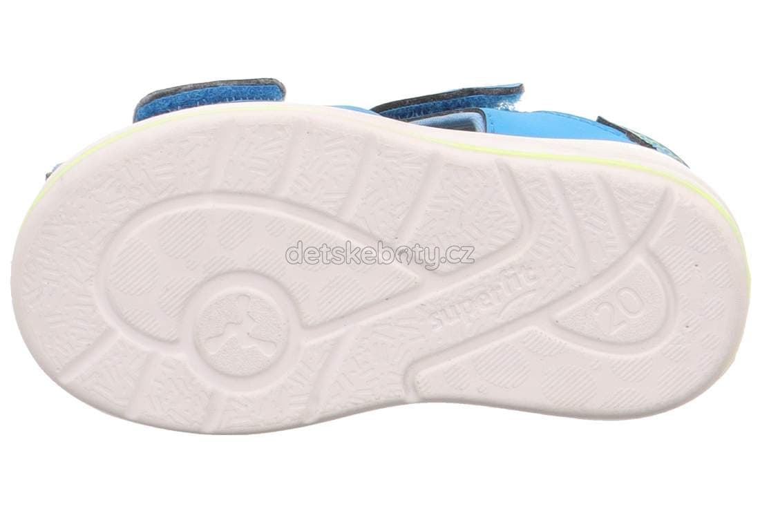 Dětské sandály Superfit 1-000870-8400 Velikost: 21 - náhled 4