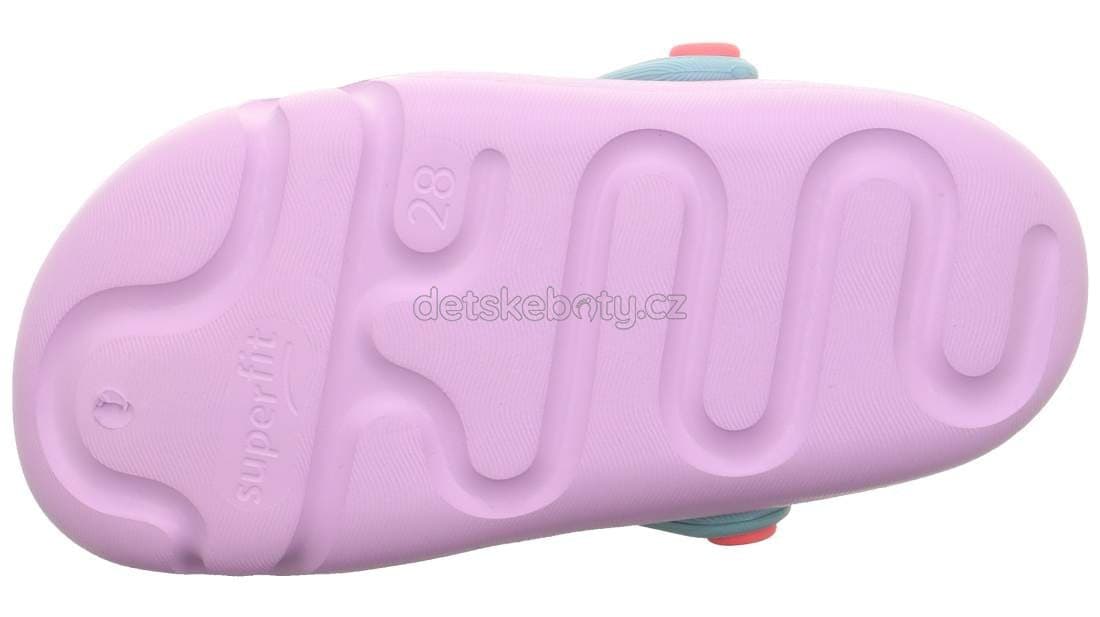 Dětské sandály Superfit 1-000990-8500 Velikost: 24 - náhled 4