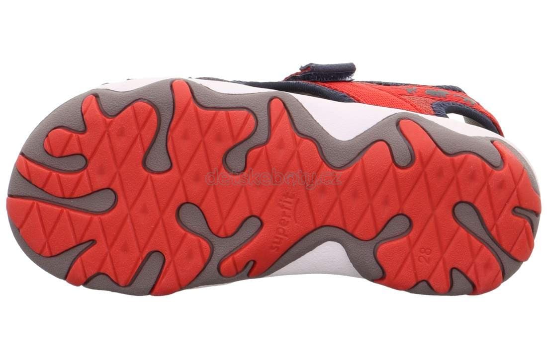 Dětské sandály Superfit 1-009465-8000 Velikost: 27 - náhled 4