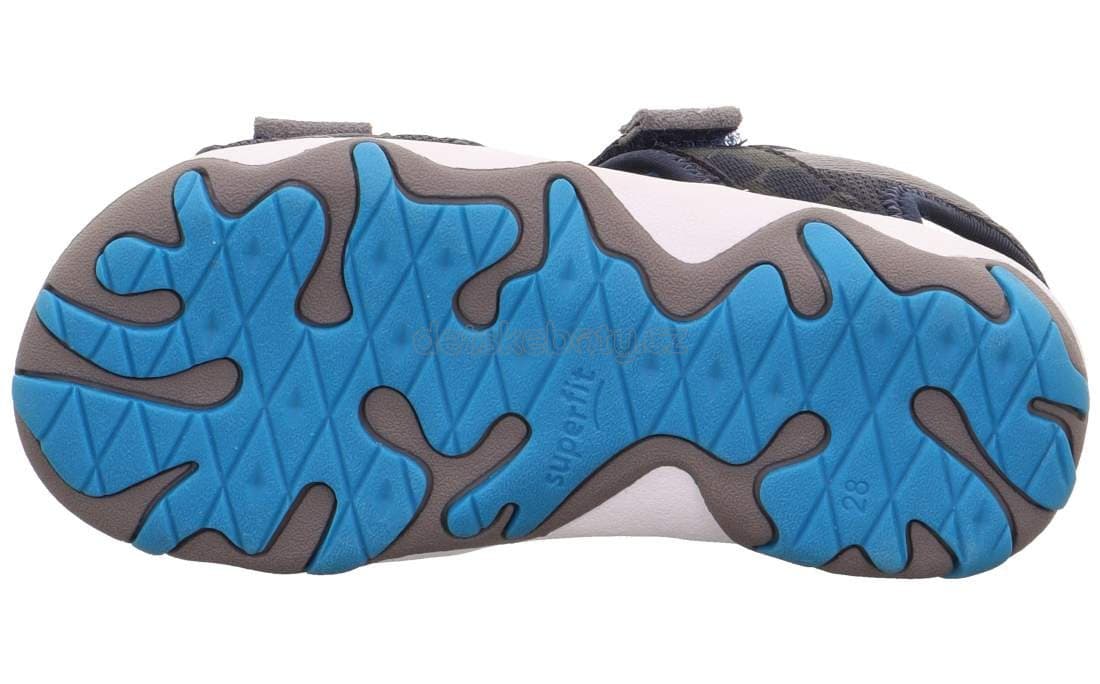 Dětské sandály Superfit 1-009464-8030 Velikost: 27 - náhled 4