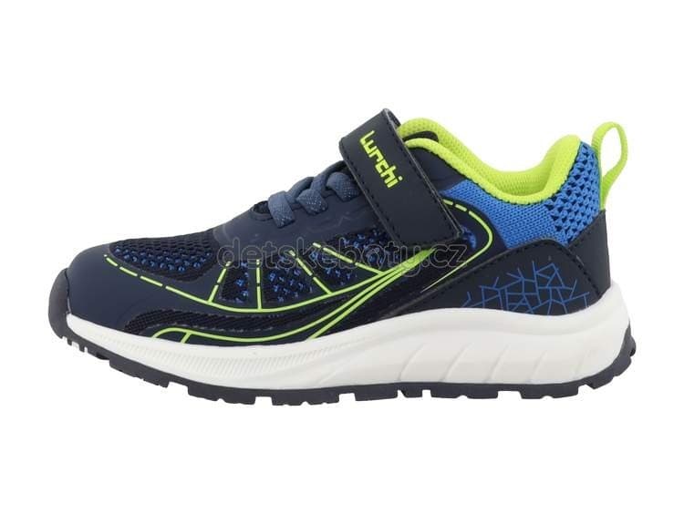 Dětské celoroční boty Lurchi 95L0083007 navy-lime Velikost: 29 - náhled 2