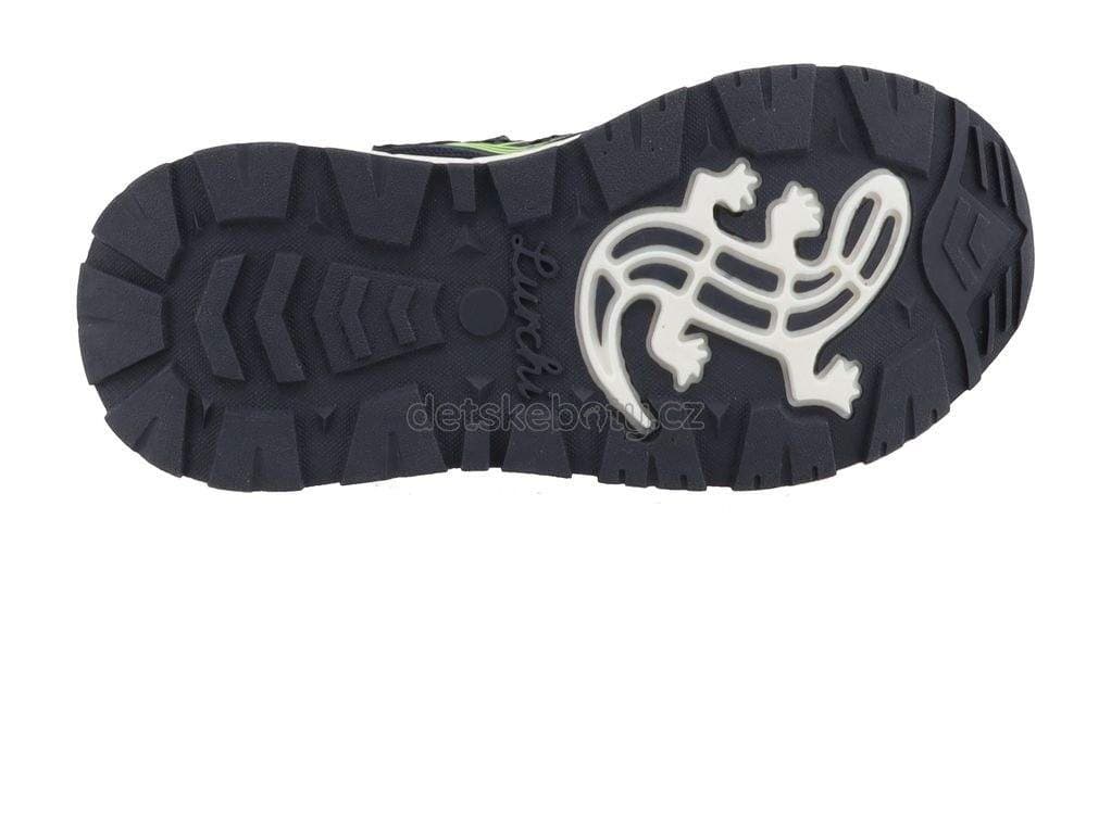 Dětské celoroční boty Lurchi 95L0083007 navy-lime Velikost: 29 - náhled 3