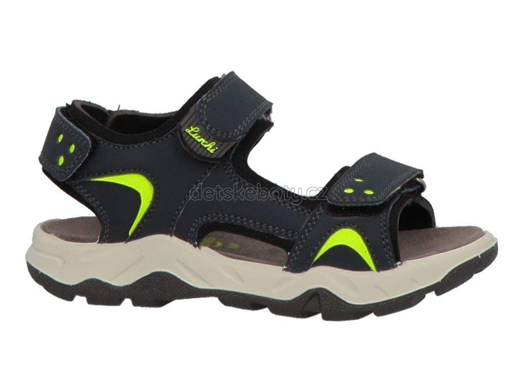 Dětské sandály Lurchi 74L8193002 navy Velikost: 36 - náhled 5