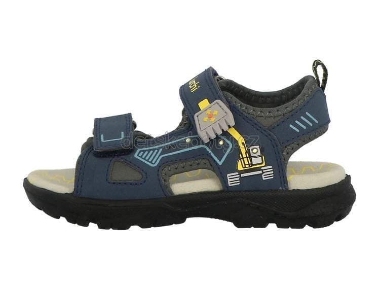Dětské sandály Lurchi 74L1303003 navy-steel Velikost: 27 - náhled 2