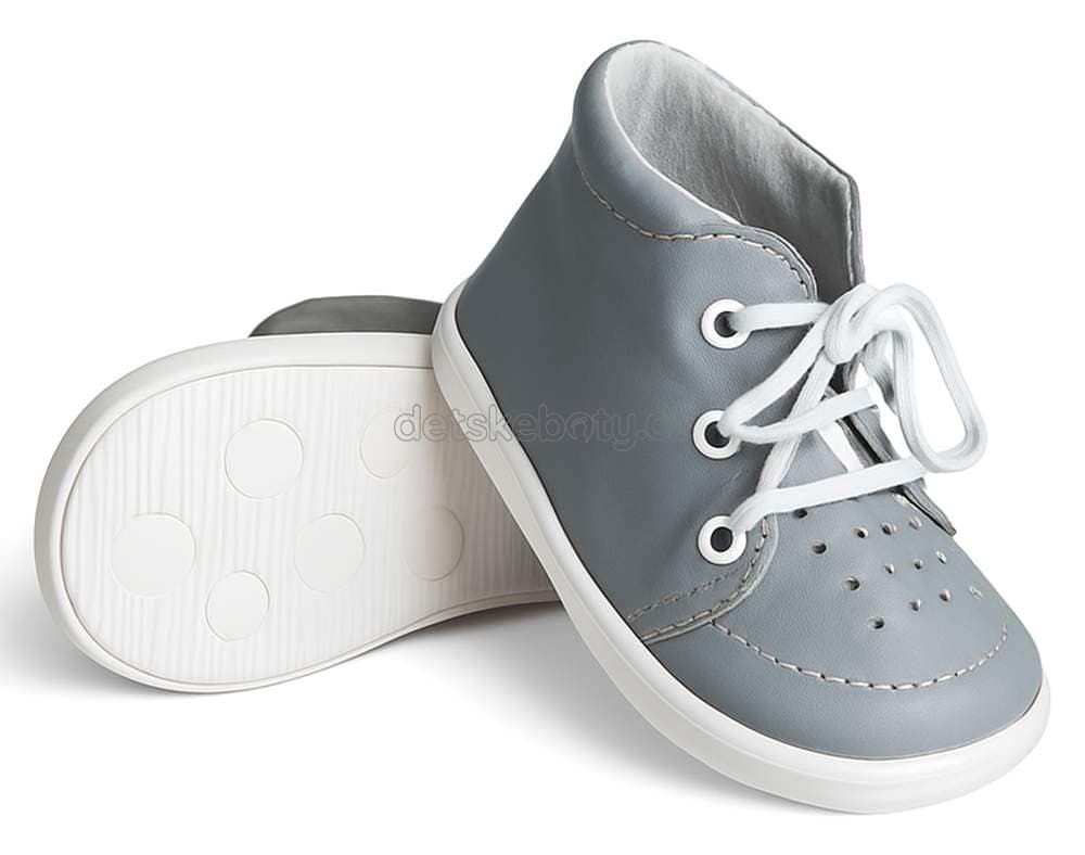 Dětské celoroční boty Boots4U T 014 šedá líc Velikost: 19 - náhled 2