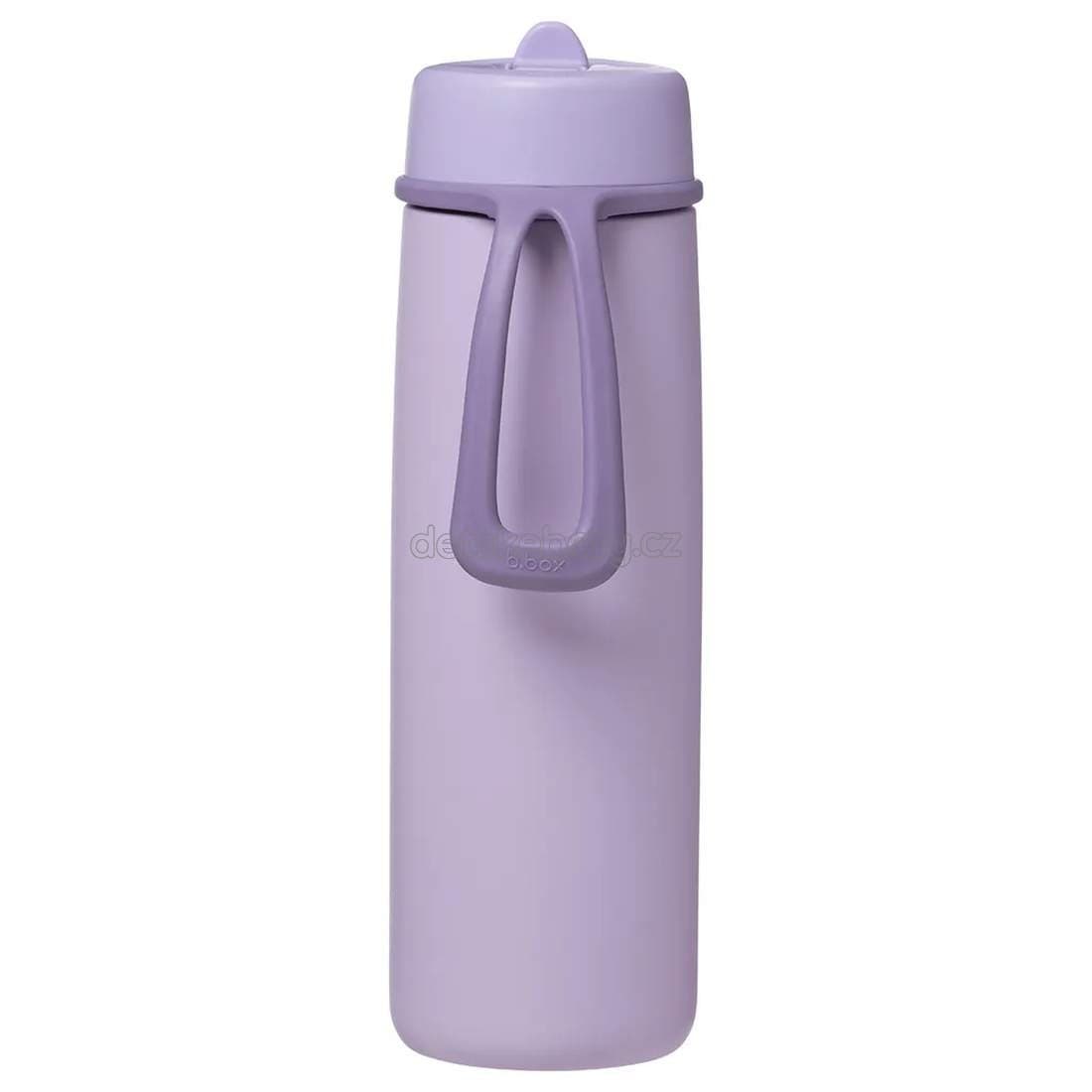 b.box 0923 Nerezová termolahev s brčkem 690 ml - lilac love - náhled 4