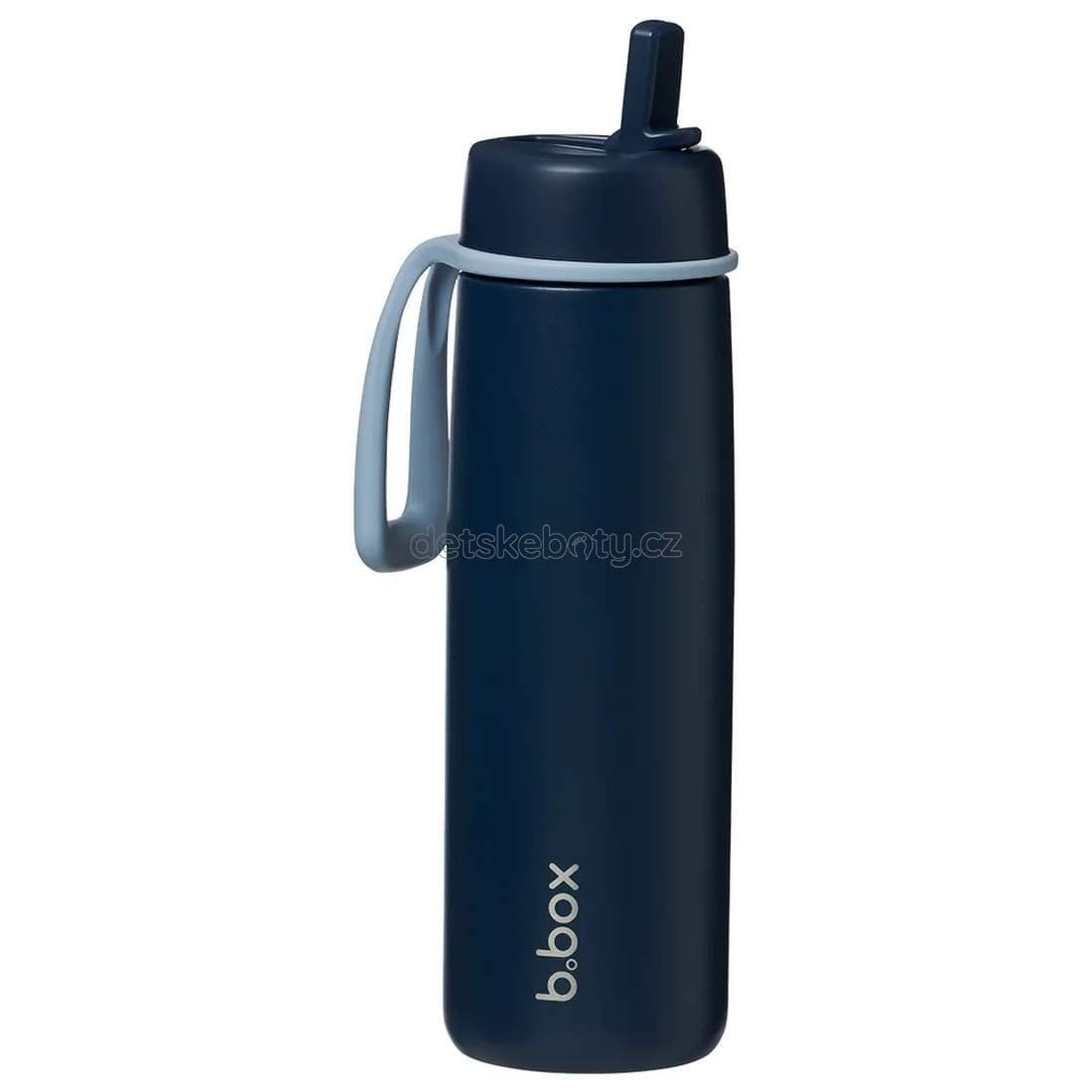 b.box 0927 Nerezová termolahev s brčkem 690 ml - midnight - náhled 4