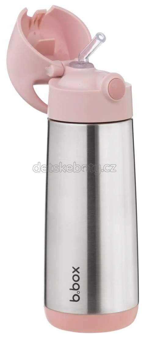 b.box 0875 Termoska na pití s brčkem 500 ml - blush crush - náhled 2