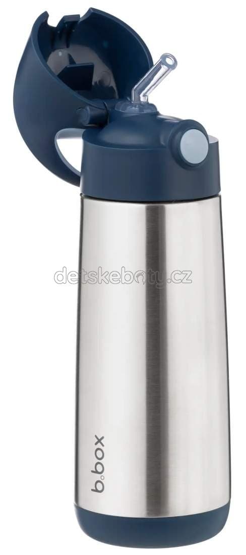 b.box 0876 Termoska na pití s brčkem 500 ml - midnight - náhled 2