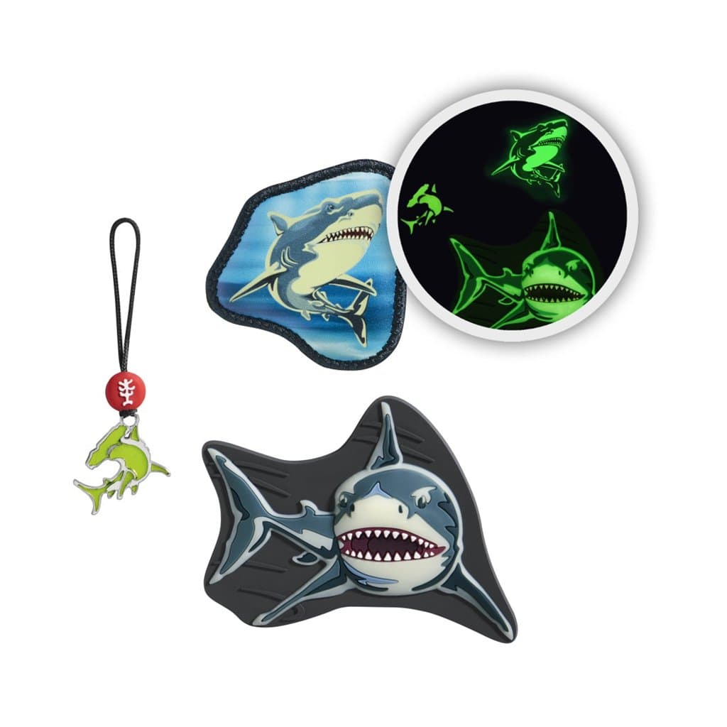 Doplňková sada obrázků MAGIC MAGS Glow Shark Dexter k aktovkám GRADE, SPACE, CLOUD, 2v1 a KID - náhled 2