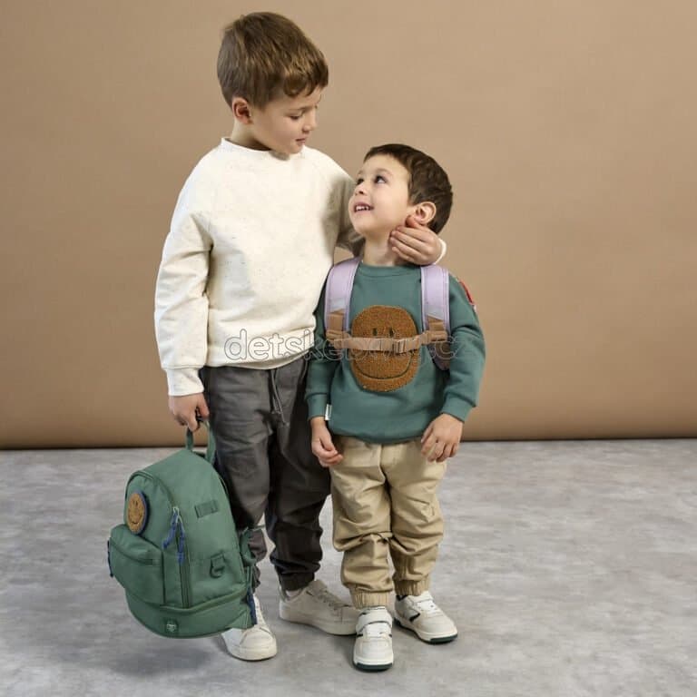LÄSSIG Mini Backpack Little Gang lilac - náhled 2