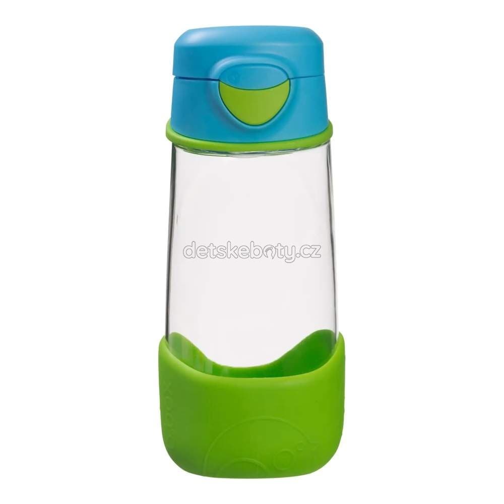 b.box 605 Sport lahev na pití 450 ml - modrá/zelená - náhled 1