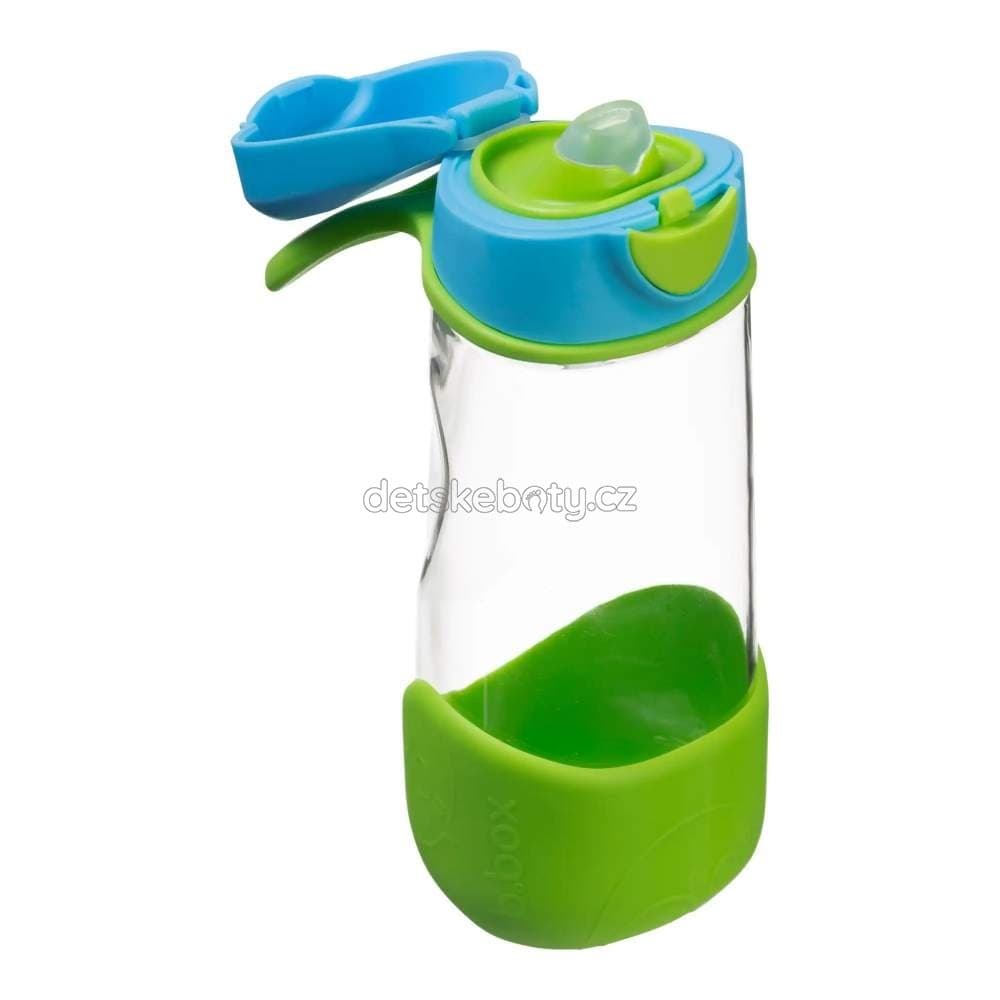 b.box 605 Sport lahev na pití 450 ml - modrá/zelená - náhled 2