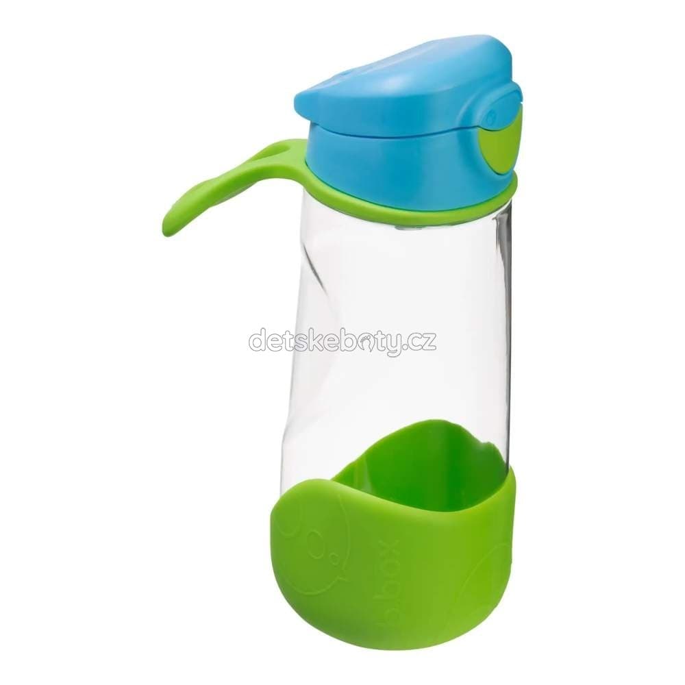 b.box 605 Sport lahev na pití 450 ml - modrá/zelená - náhled 3