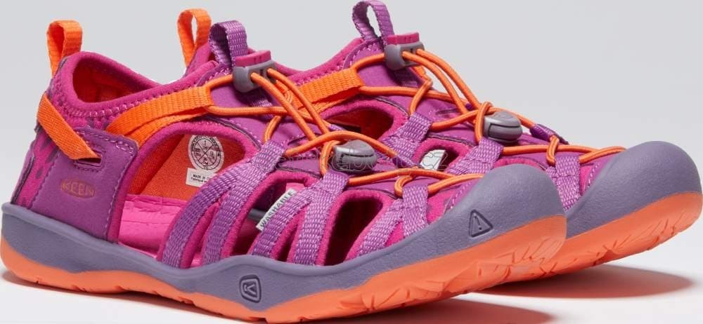Dětské sandály Keen Moxie sandal youth purple wine/nasturtium Velikost: 35 - náhled 2