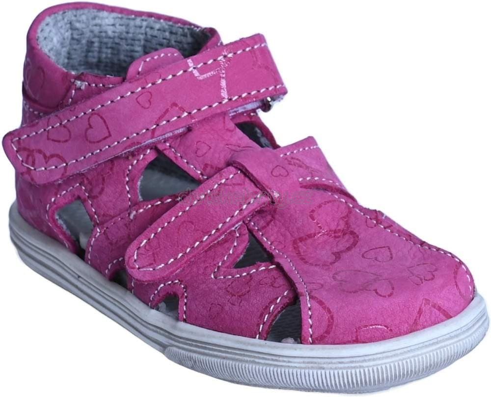 Dětské sandály Boots4U T 018 V růžová potisk Velikost: