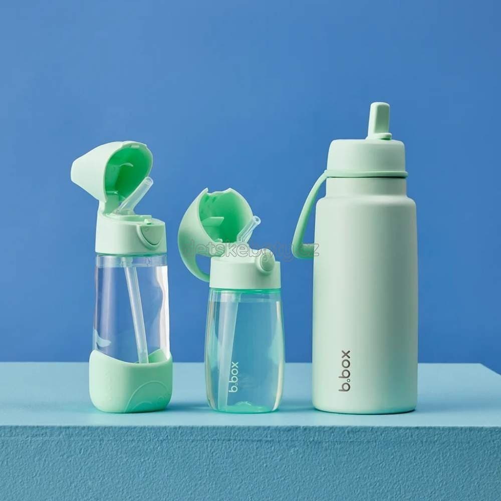 b.box 0882 Lahev na pití s brčkem 450 ml - spearmint - náhled 2
