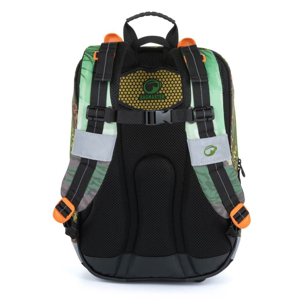 Bagmaster ALFA 21 C školní batoh - dinosaur - náhled 3