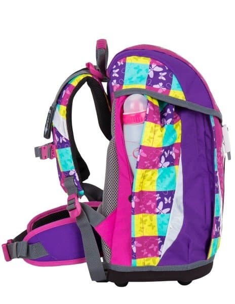 Bagmaster POLO 7 A školní batoh / aktovka - barevný motýl - náhled 2