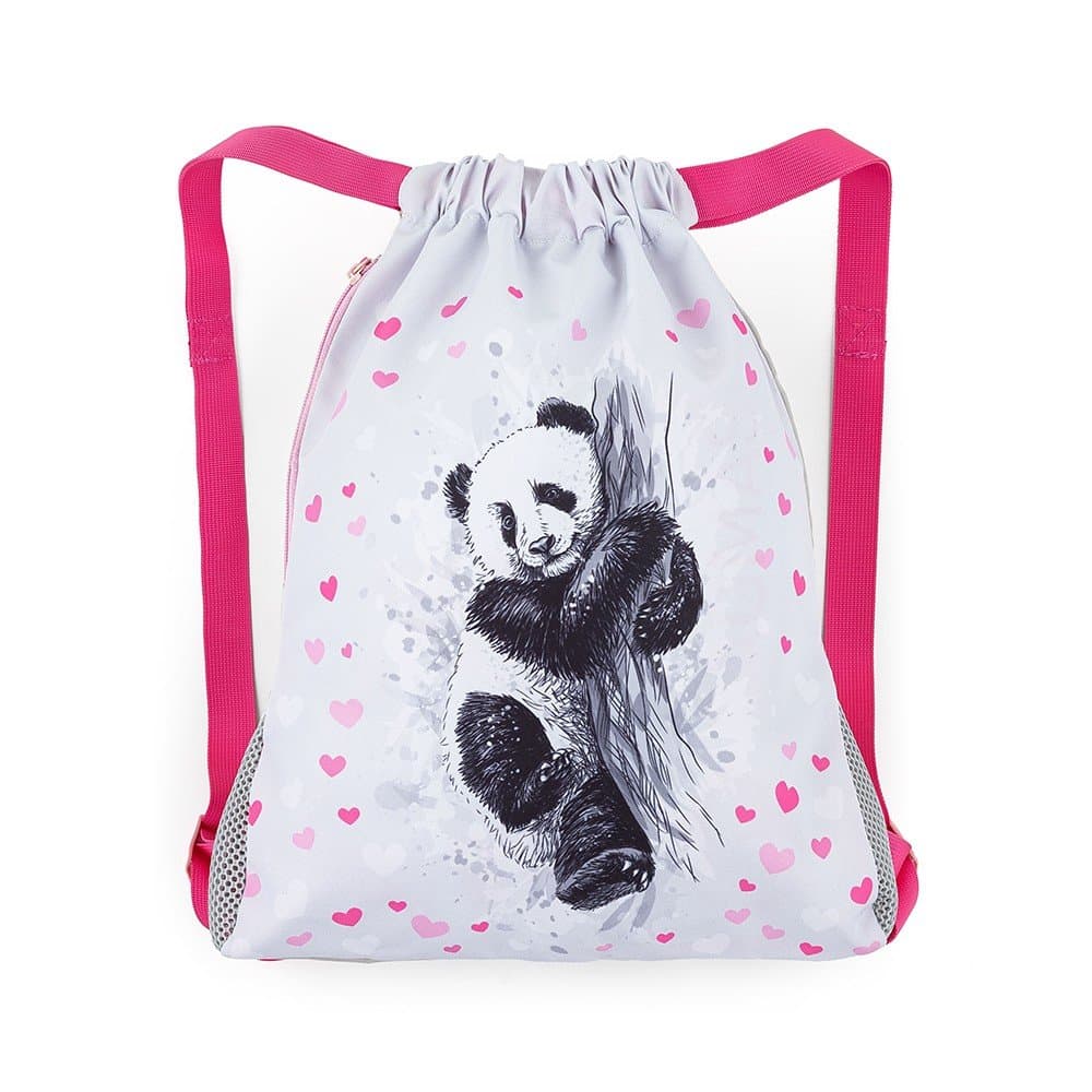 Bagmaster SÁČEK PRIM 23 B školní na přezůvky / tělocvik - panda - náhled 1