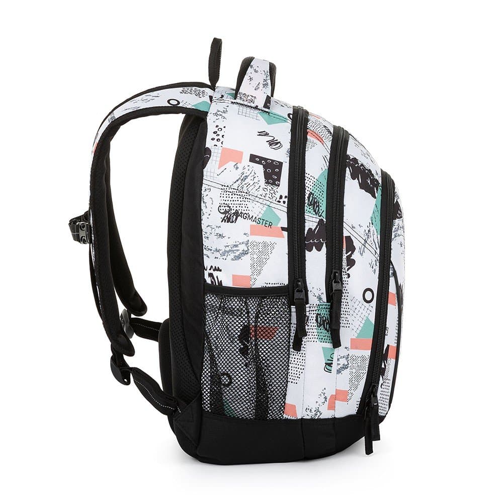 Bagmaster SUPERNOVA 21 A studentský batoh - světlý - náhled 3