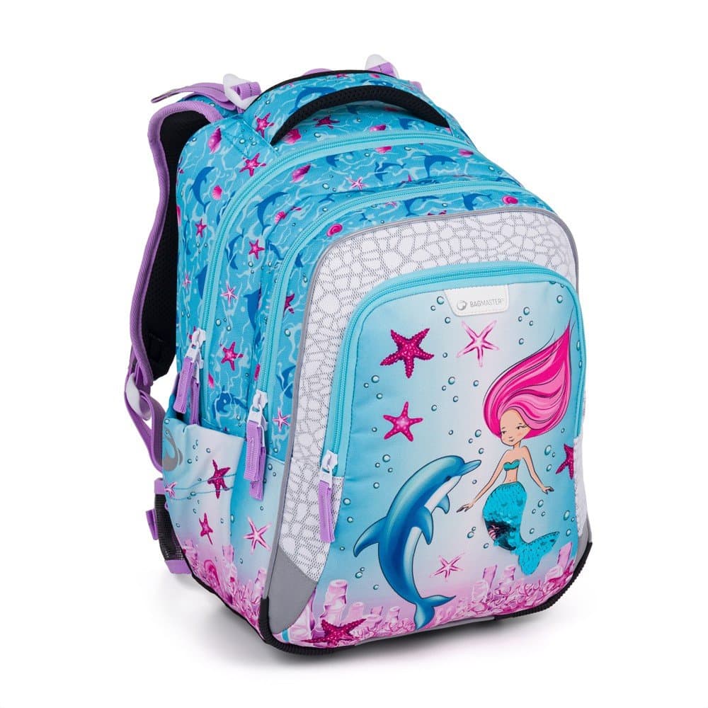 Bagmaster LUMI 24 A malý školní set pro prvňáčky – mořská panna - náhled 3