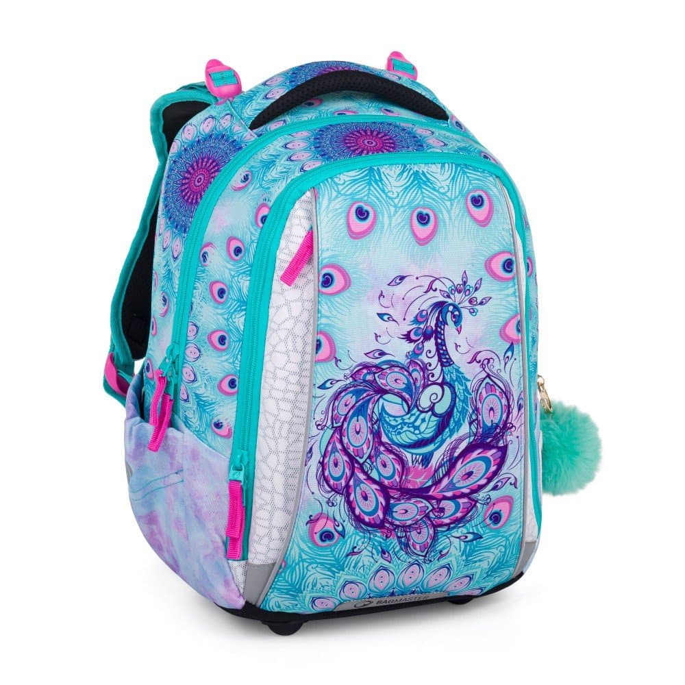 Bagmaster VEGA 24 B školní batoh – páv - náhled 1
