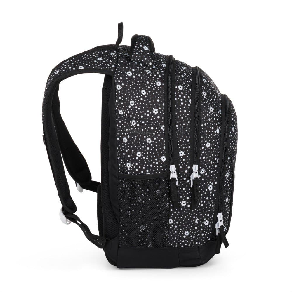 Bagmaster SUPERNOVA 24 A studentský batoh – černo-bílý - náhled 3