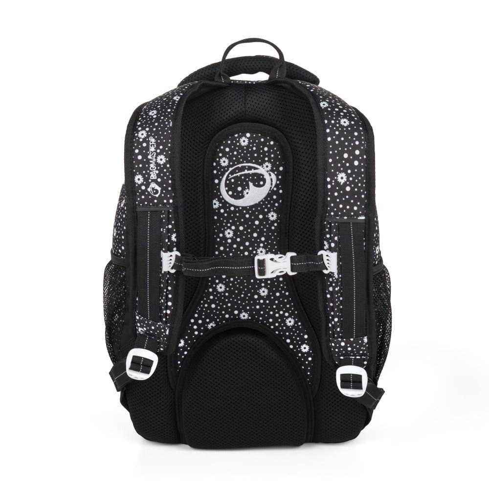Bagmaster SUPERNOVA 24 A studentský batoh – černo-bílý - náhled 4