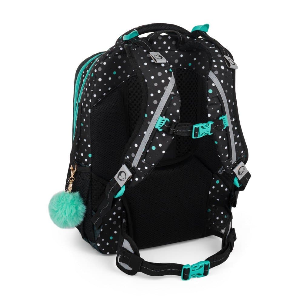 Bagmaster PORTO 24 A školní set – černo-tyrkysový - náhled 5