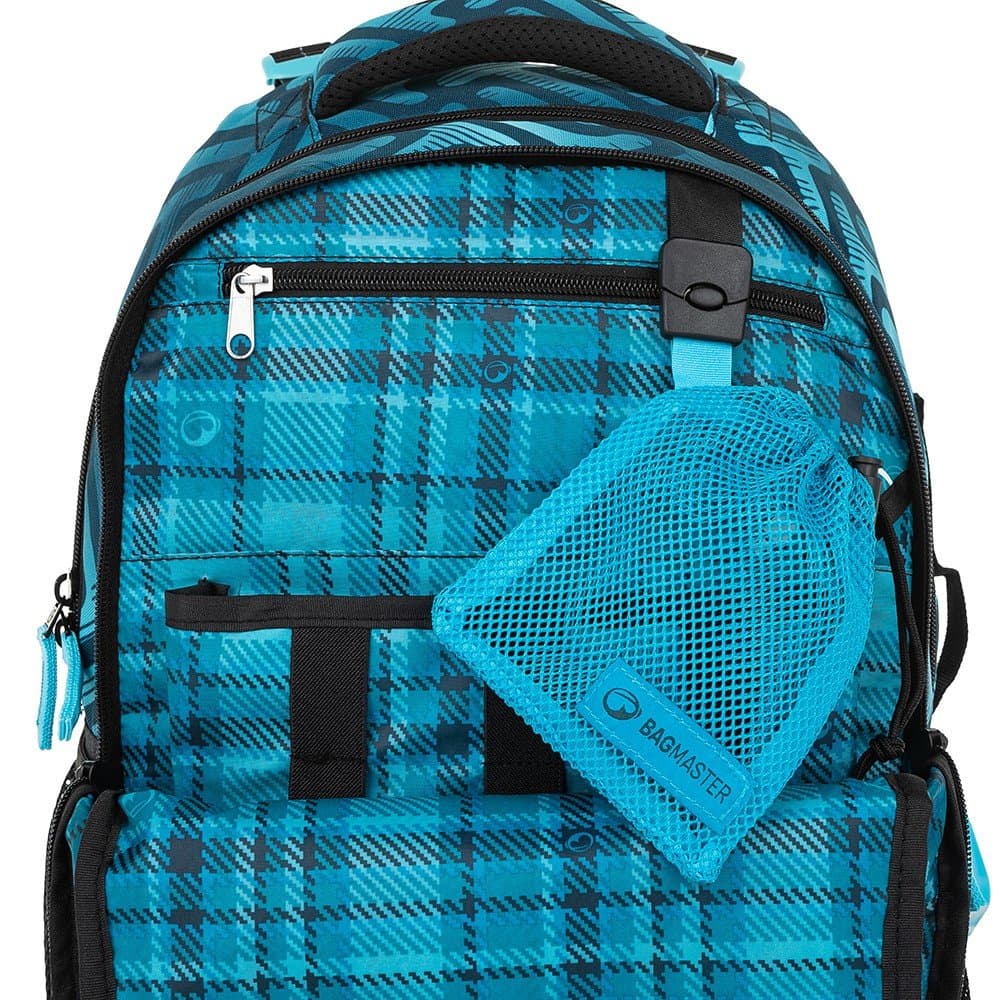 Bagmaster PORTO 22 C školní batoh - modrý - náhled 5