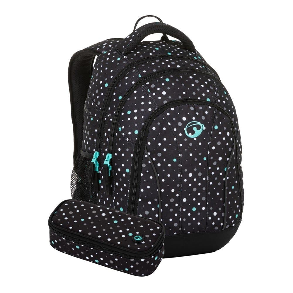Bagmaster SET SUPERNOVA 23 A studentský set - černo tyrkysový - náhled 1