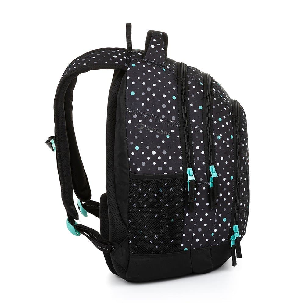 Bagmaster SET SUPERNOVA 23 A studentský set - černo tyrkysový - náhled 4