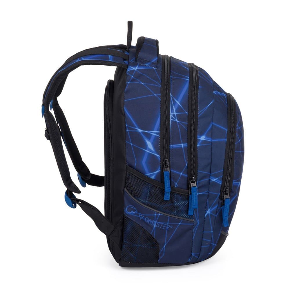 Bagmaster DIGITAL 24 A studentský batoh – modrý - náhled 3