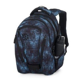 Bagmaster BAG 25 B studentský batoh – černo-modrý - náhled 5