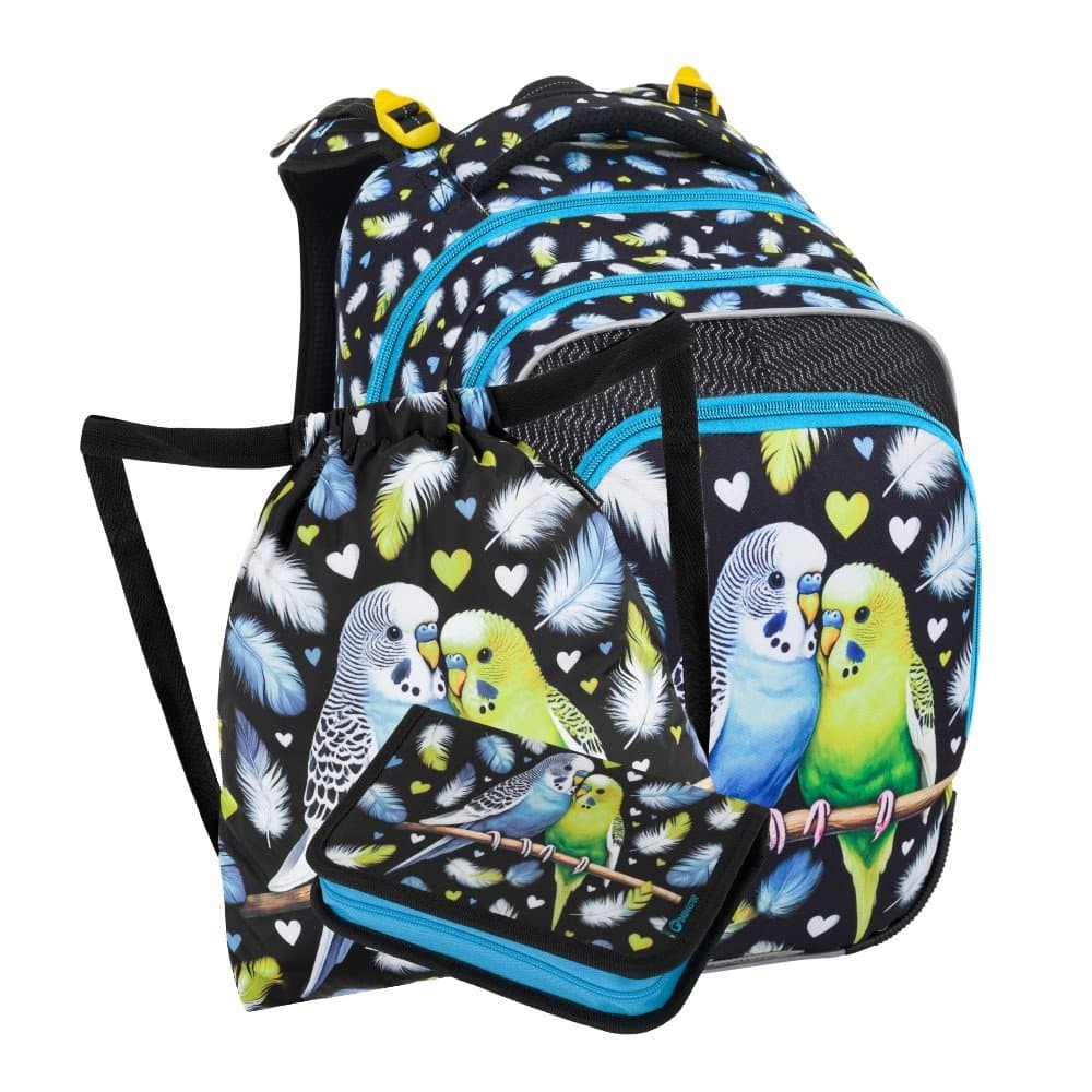 Bagmaster BETA 25 A malý školní set pro prvňáčky – papoušek - náhled 1
