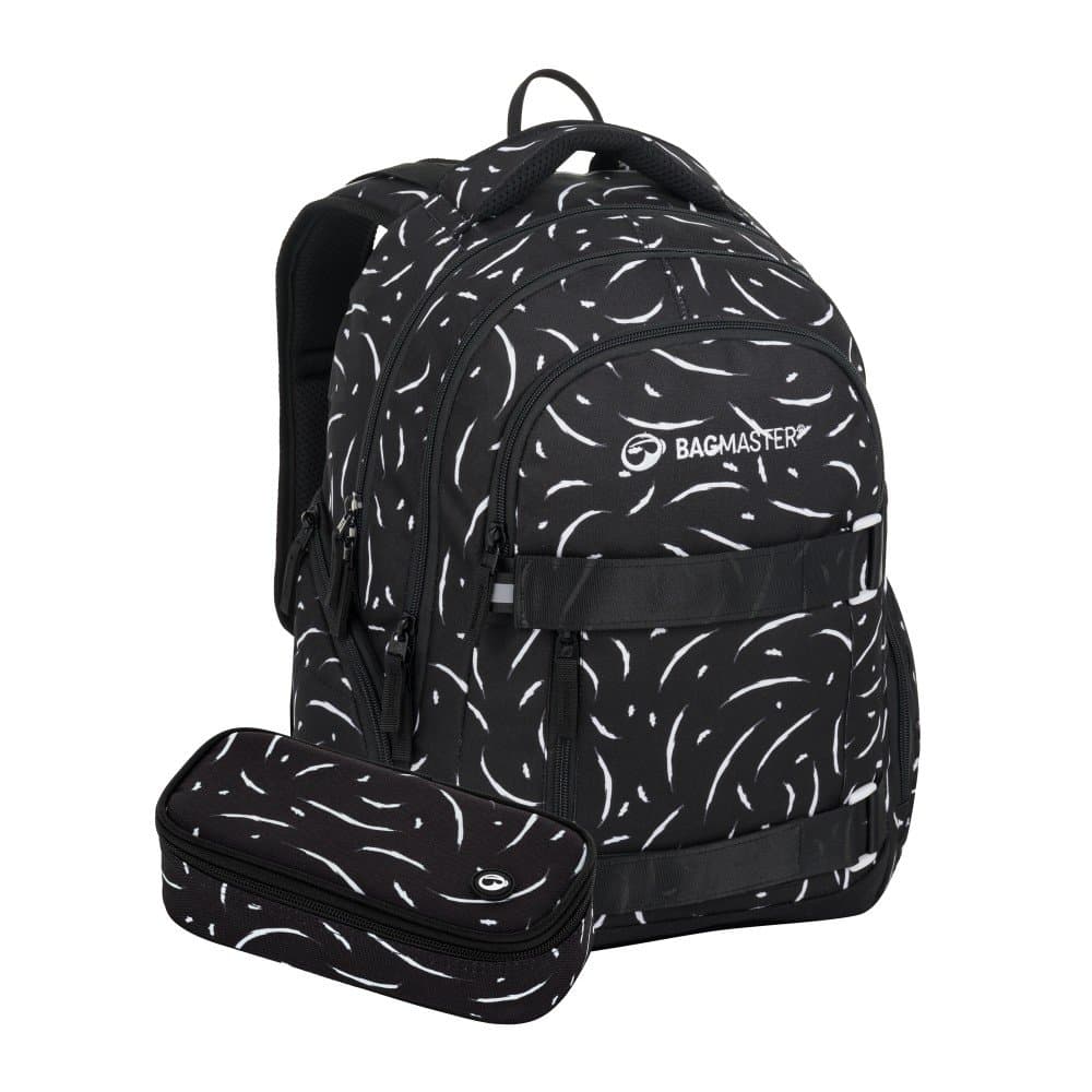bagmaster NOMAD 25 A studentský set – černo-bílý - náhled 1