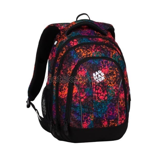 Bagmaster SUPERNOVA 20 A studentský batoh - ohnivě oranžový - náhled 2