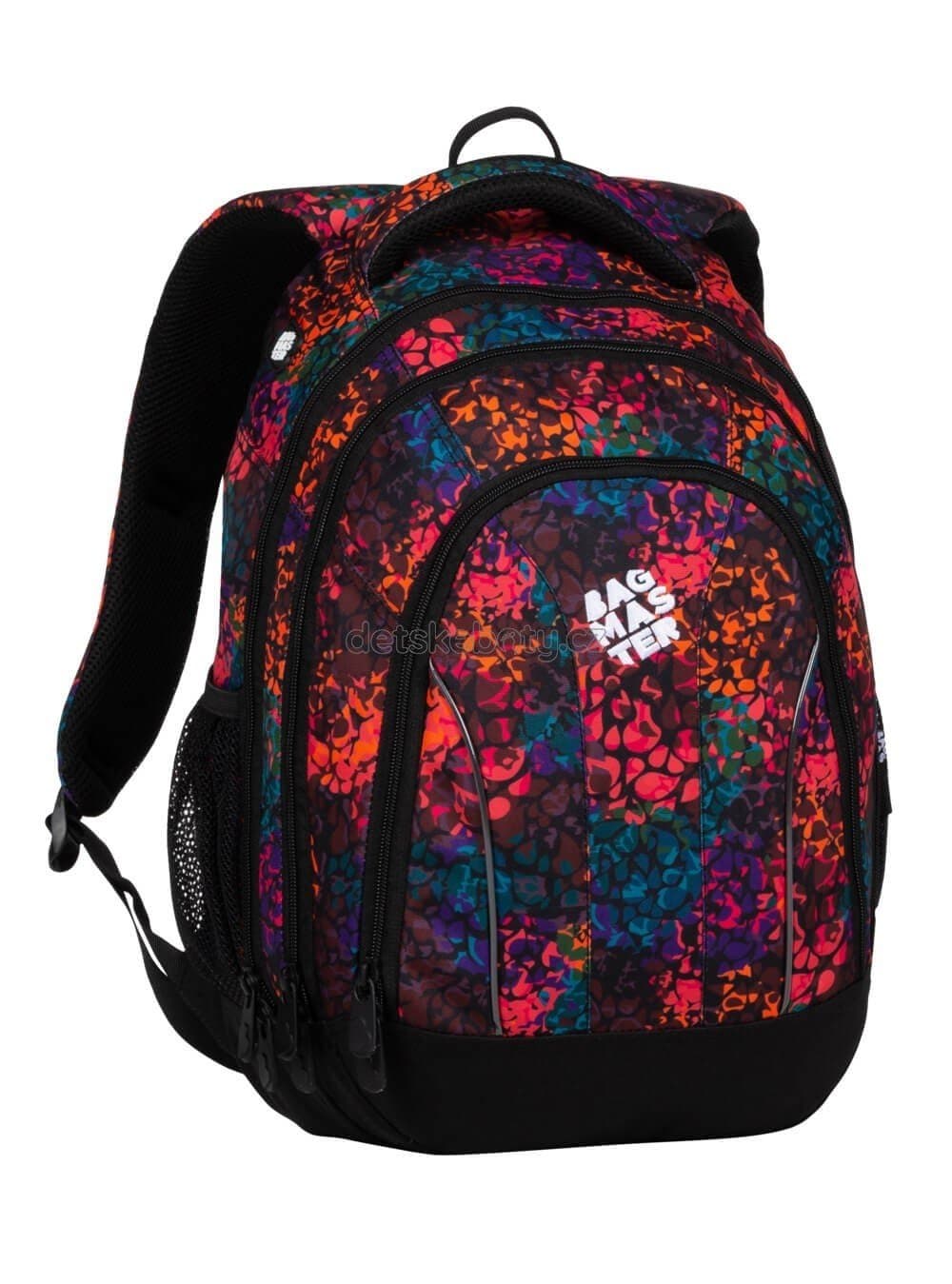 Bagmaster SUPERNOVA 20 A studentský batoh - ohnivě oranžový - náhled 3