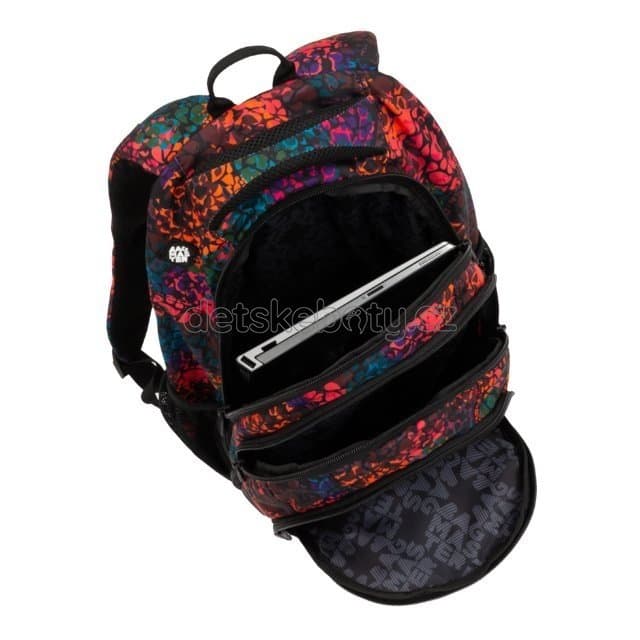 Bagmaster SUPERNOVA 20 A studentský batoh - ohnivě oranžový - náhled 4